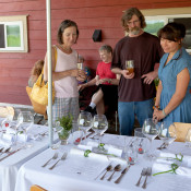 The June Farm to Table Dinner at Bradley Farm