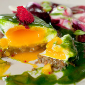 Farm to Table dinner at Bradley Farm with chef Dominic Cerrone a